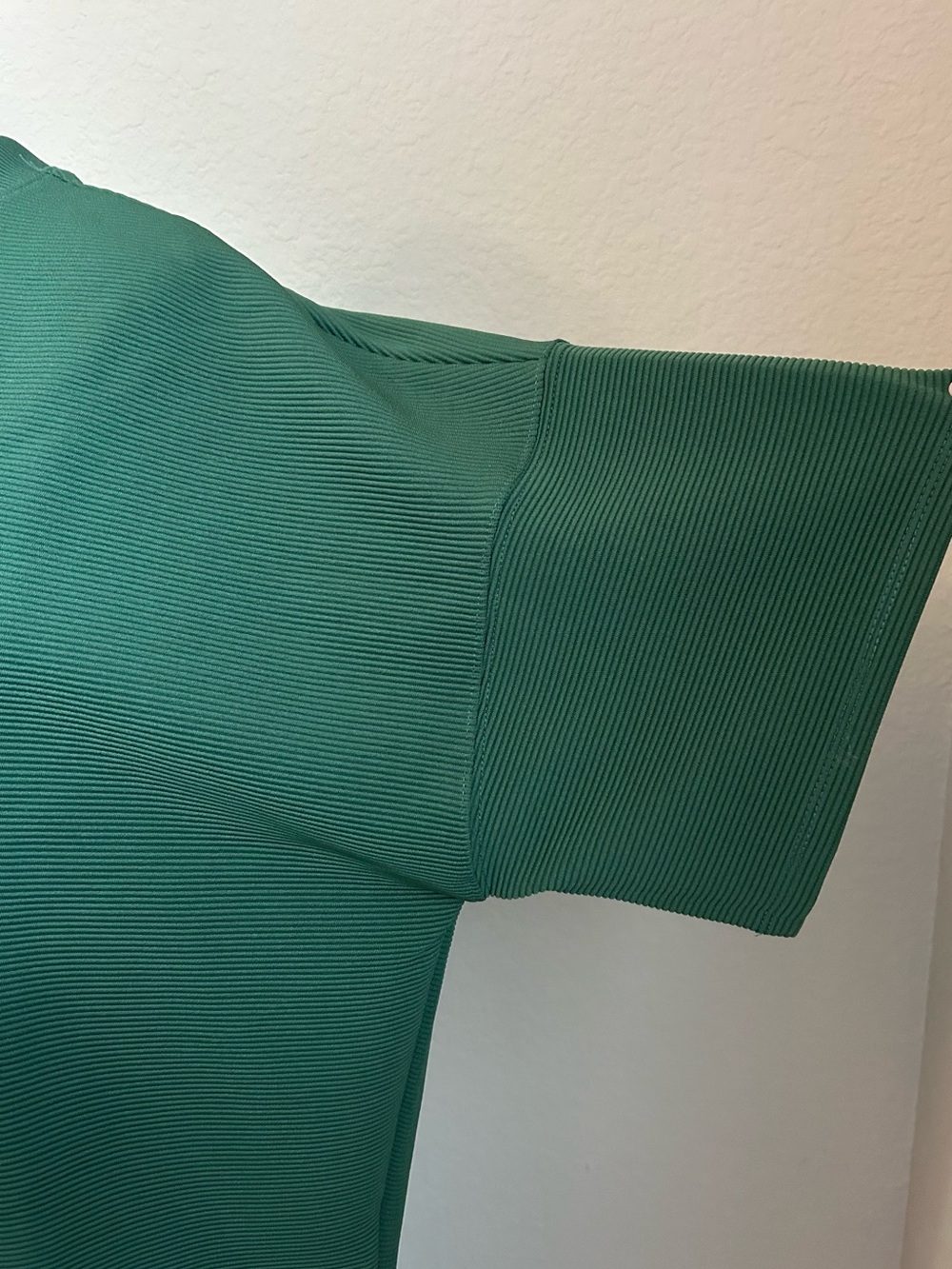 Zenana Outfitters Deep Green Wide-Leg Two-Piece Set - Picture 4 of 9